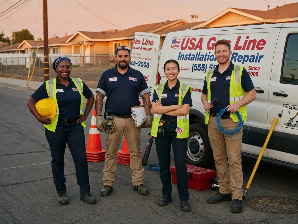 Gas Line Installation company in Concord, VA